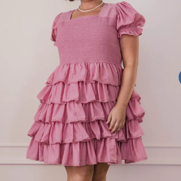 JessaKae Dresses & Skirts - Jessakae Free Spirit Dress in Rose 2x